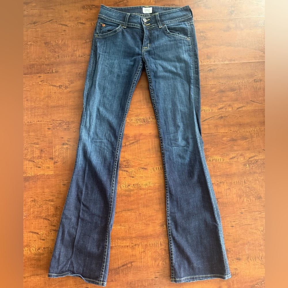 Hudson Jeans Dark Blue Flare Women's Jeans
